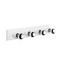 Opviq Mirro - 12241 Lámpara de pared blanca con tapa de cristal